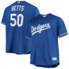 Jersey Mookie Betts Los Angeles Dodgers Majestic Big & Tall Replica – Royal
