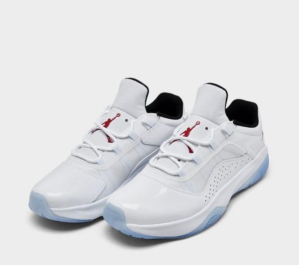 Air Jordan 11 CMFT Low White Varsity Red Black