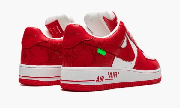 Louis Vuitton Air Force 1 Low Virgil Abloh – White/Red