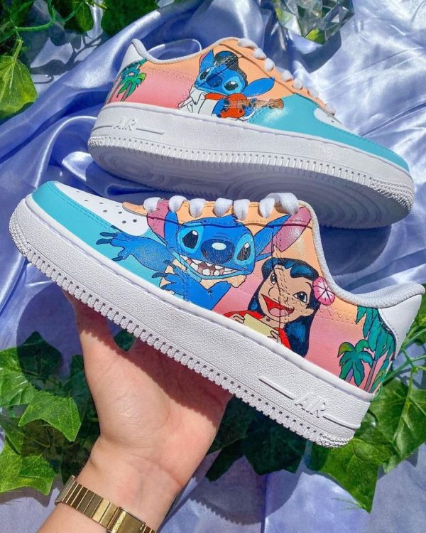 Lilo and Stitch Air Force 1 Custom ver.2