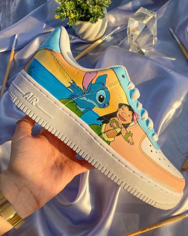 Lilo and Stitch Air Force 1 Custom ver.1