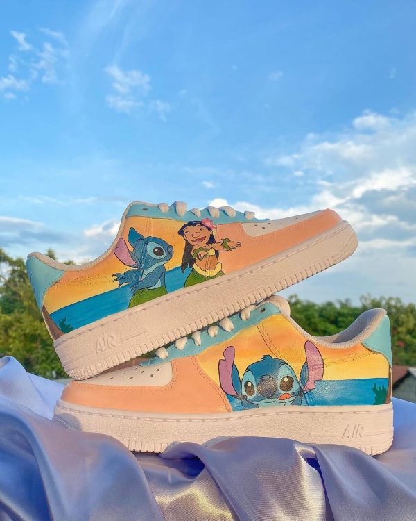 Lilo and Stitch Air Force 1 Custom ver.1